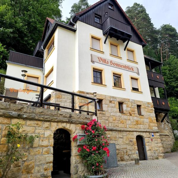 Villa Sonnenblick, จอง อพาร์ทเมนท์ Kurort Rathen Saxon Switzerland