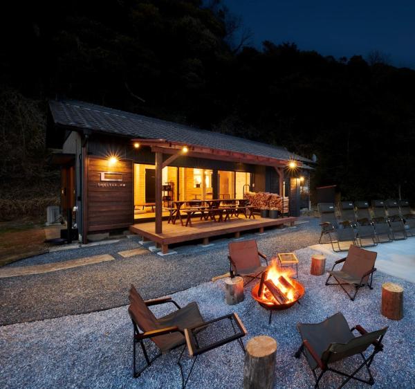 SHELTER君津 星が降りそそぐ千葉県Villa 最大8名 都心から70分 吹抜け貸切サウナ 雨でもBBQ 天体観測, จอง  Kimitsu ชิบะ