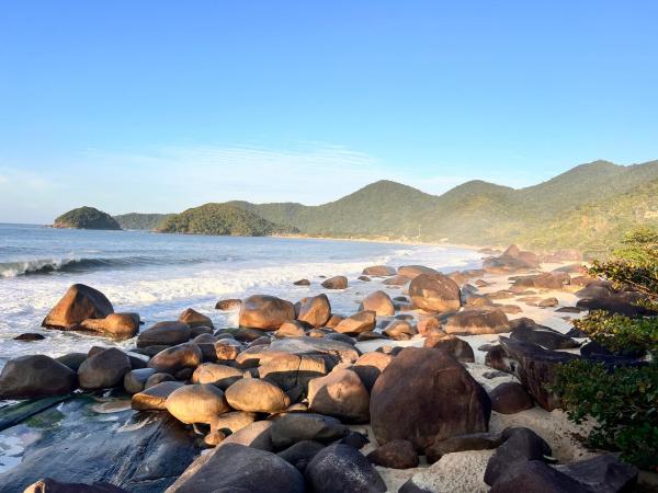 chalés frente à praia, จอง  Trindade Serra da Bocaina