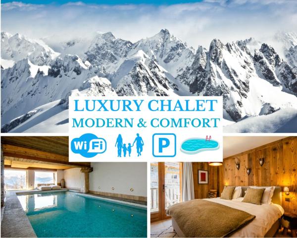 NEW Luxury Chalet Sapins - PRIVATE POOL- Mountains VIEW - Family & Comfort - SPECIAL LAUNCH OFFER, จอง ชาเล่ต์ Sainte-Foy-Tarentaise Tarentaise Valley