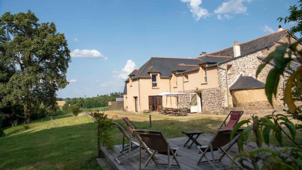Gîte La Hulotte, จอง โรงแรม Saint-Malon-sur-Mel Ille-et-Vilaine