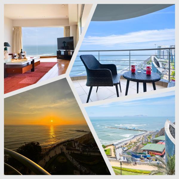ALU Luxe - Premium Oceanfront Apartments Larcomar, จอง อพาร์ทเมนท์ Miraflores ลิมา