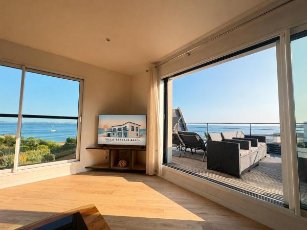 Villa Tregana Beach, confort et immersion dans un paysage idyllique, จอง  Locmaria-Plouzane Finistère